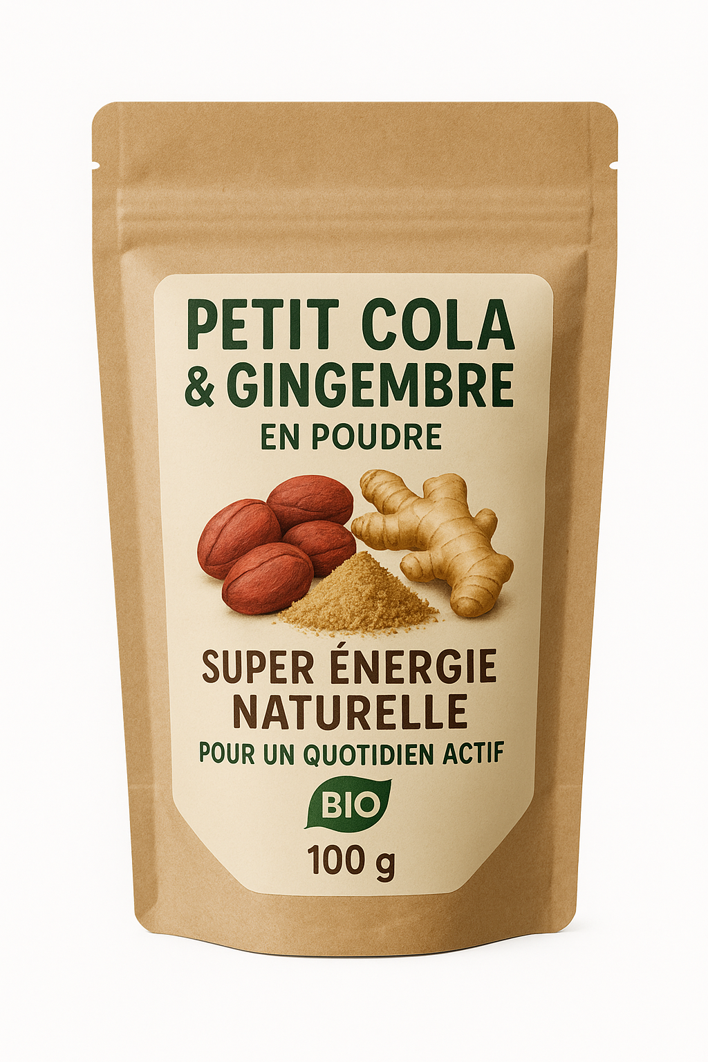 🔥 Baad Powder – Poudre Naturelle de Petit Cola & Gingembre d’Afrique de l’Ouest | Énergie & Vitalité au Quotidien 🌿 ⭐ 100 % naturel – Sans sucre – Sans additifs – Fabriqué en Côte d’Ivoire