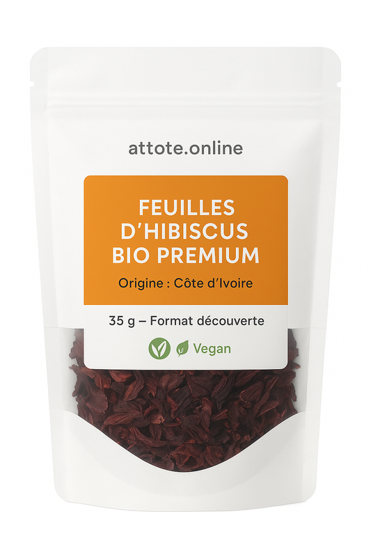 Hibiscus Bio d’Afrique – Le Secret Naturel de Vitalité – 35 g